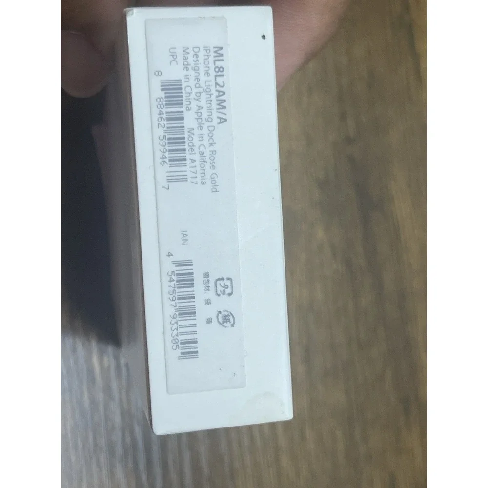 Apple Lightning Dock iPhone 14 13 12 11 Xs X 8 7 6 6s 5 MNN62AM/A A1717